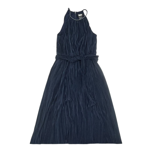 Dress Casual Maxi By Dkny In Blue, Size:4