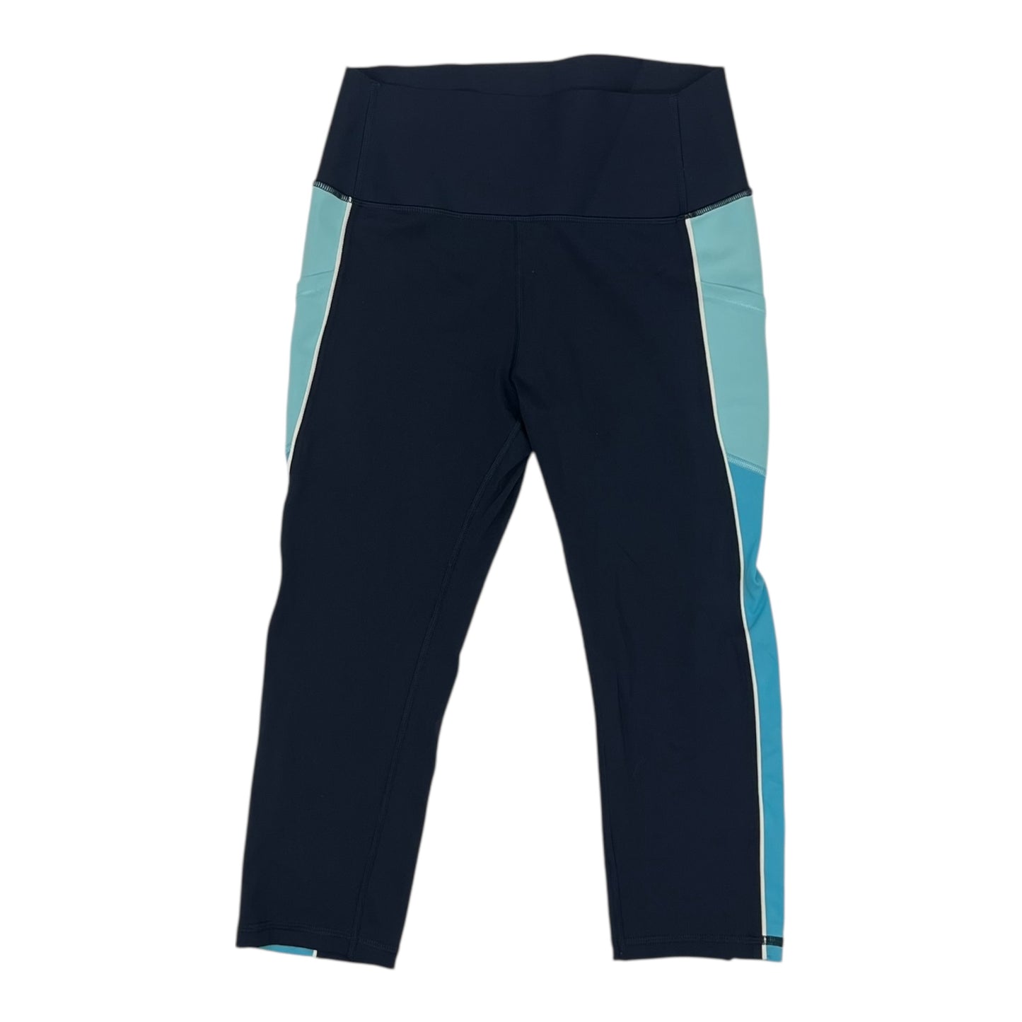 Athletic Leggings Capris By Gapfit In Blue, Size:M