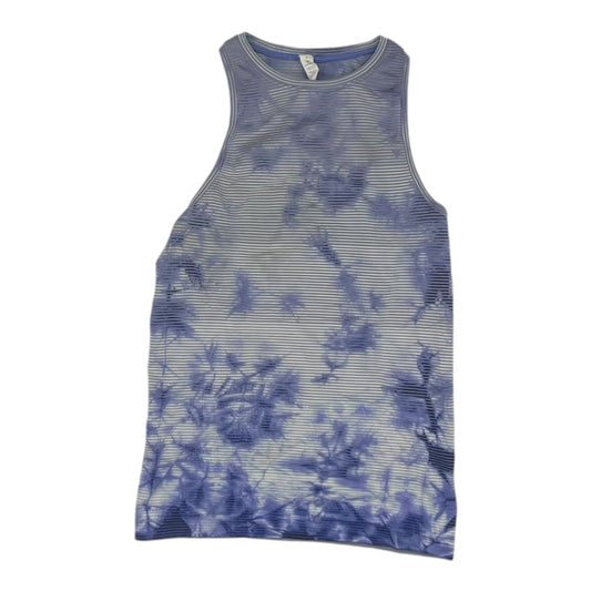 Athletic Tank Top By Lululemon In Blue, Size:S