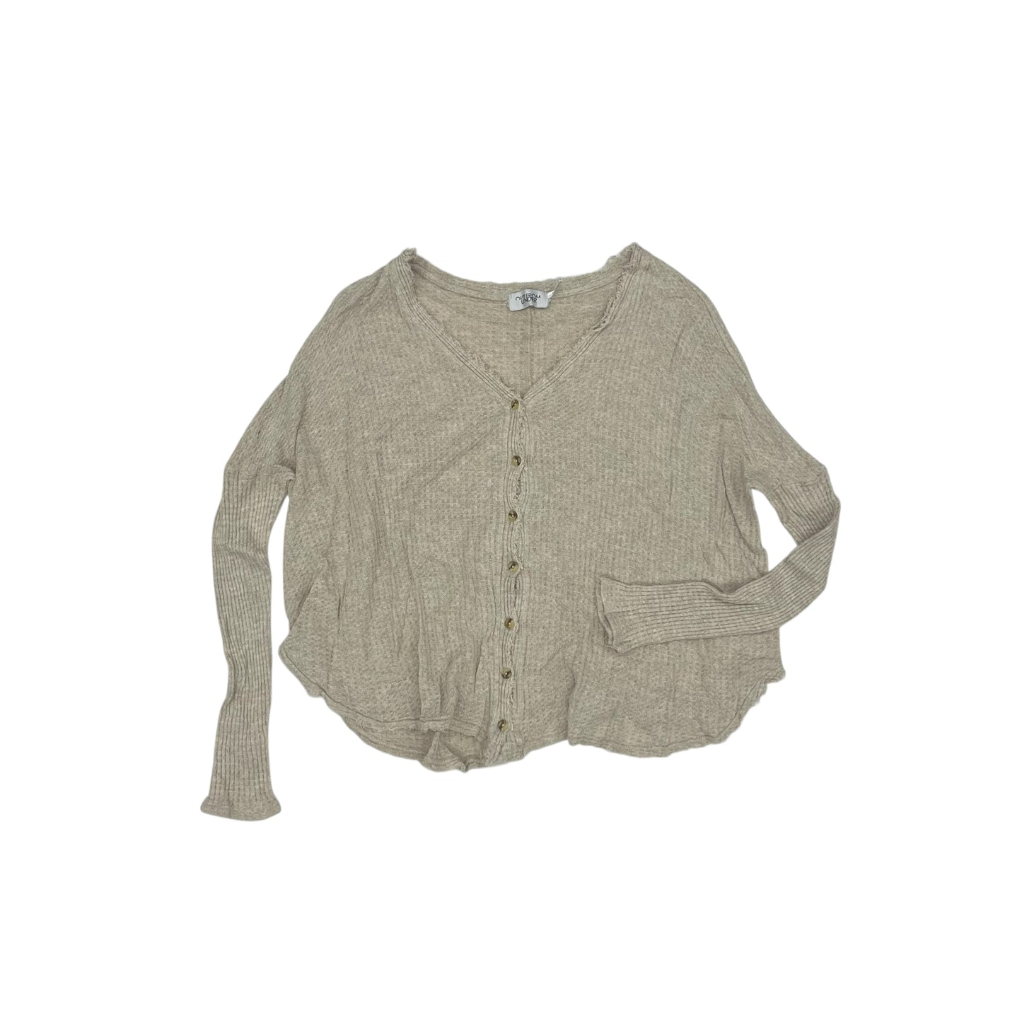 Top Ls By Out From Under In Cream, Size:S