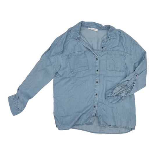 Top Ls By Jane And Delancey In Blue Denim, Size:S