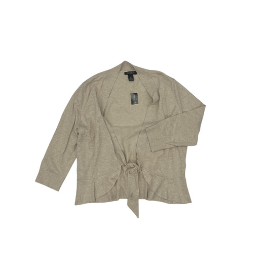 Cardigan By White House Black Market In Tan, Size:Xl