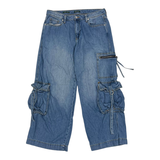 Jeans Wide Leg By Wild Fable In Blue Denim, Size:10