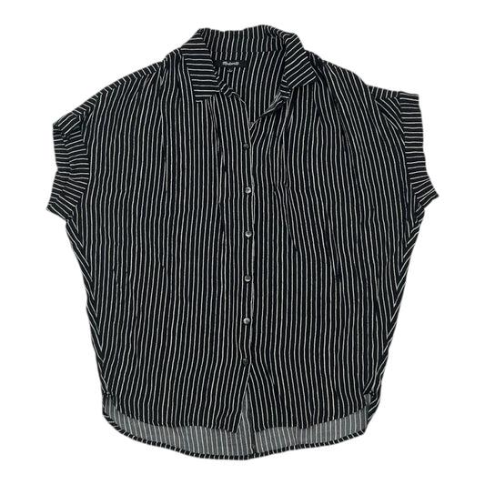 Blouse Ss By Madewell In Black & White, Size:S