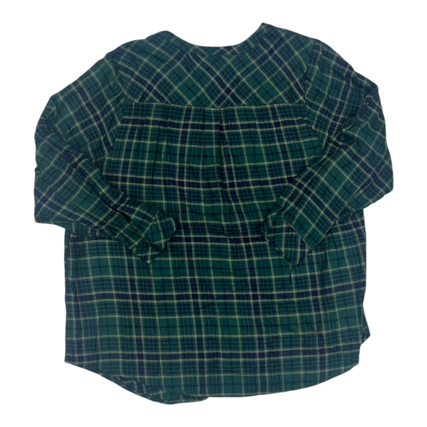 Top Ls By Torrid In Blue & Green, Size:3X