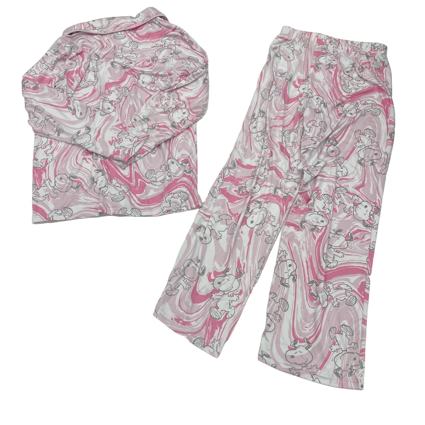 PINK PAJAMAS 2PC by CLOTHES MENTOR Size:M