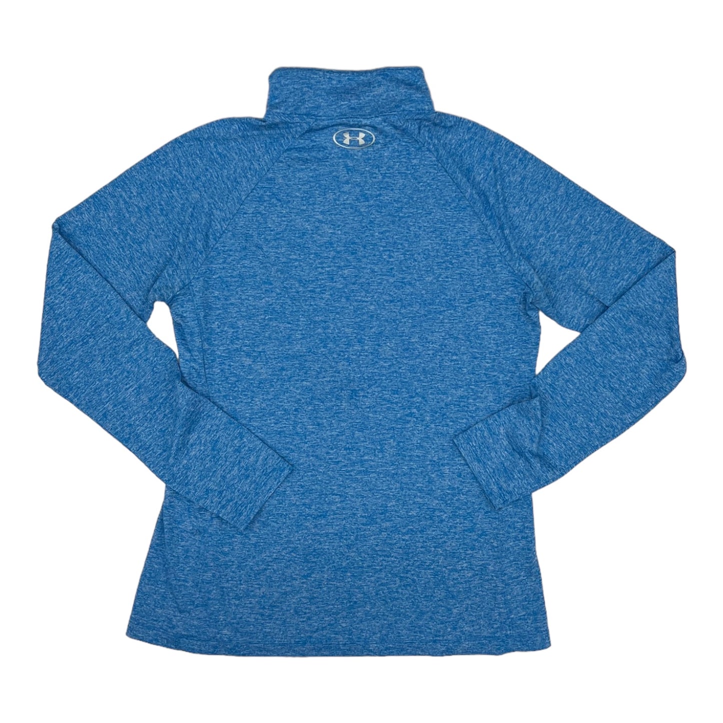 BLUE ATHLETIC TOP LS COLLAR by UNDER ARMOUR Size:L