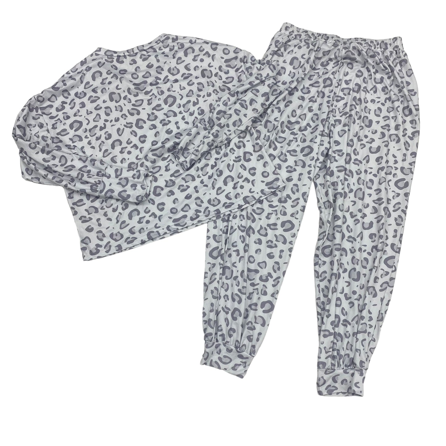 ANIMAL PRINT LOUNGE SET PANTS by CLOTHES MENTOR Size:L