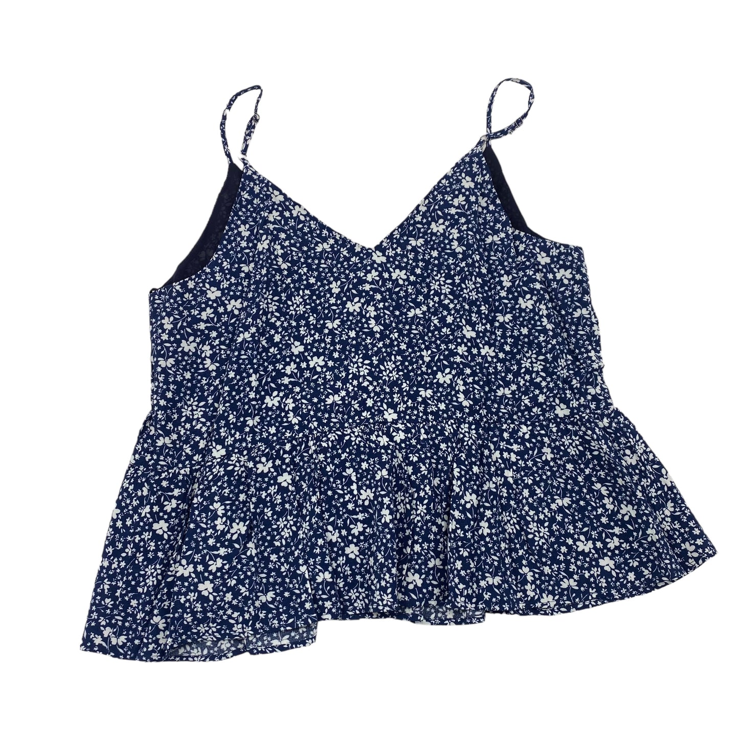 BLUE BLOUSE SLEEVELESS by CLOTHES MENTOR Size:L