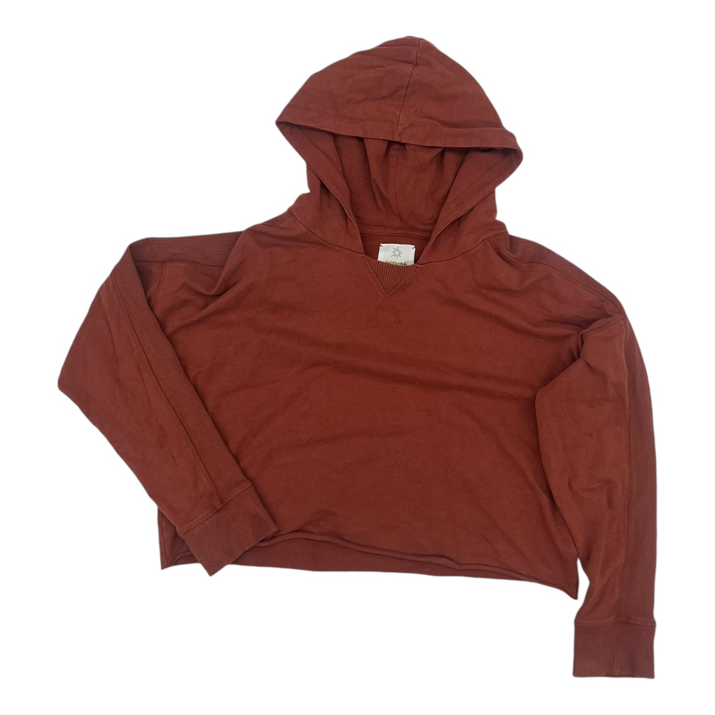 Sweatshirt Hoodie By Aerie In Brown, Size:S