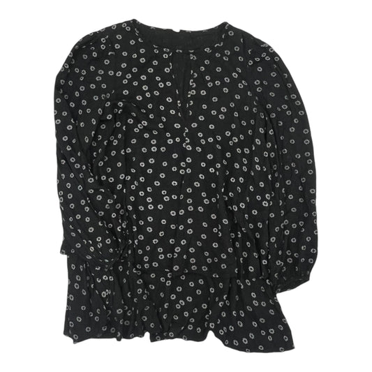 Tunic Ls By Free People In Black, Size:M