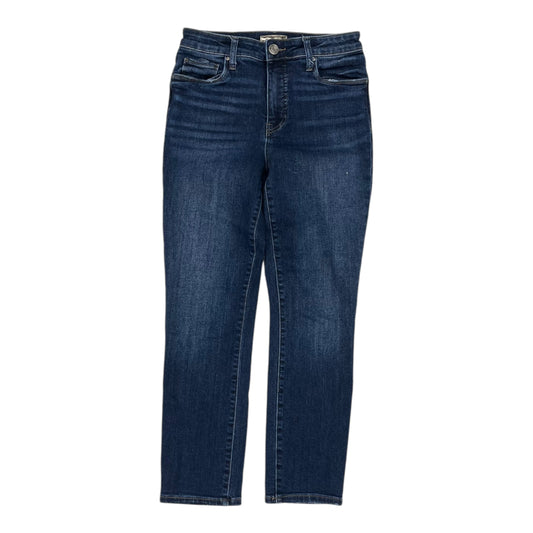 Jeans Straight By Kut In Blue Denim, Size:2