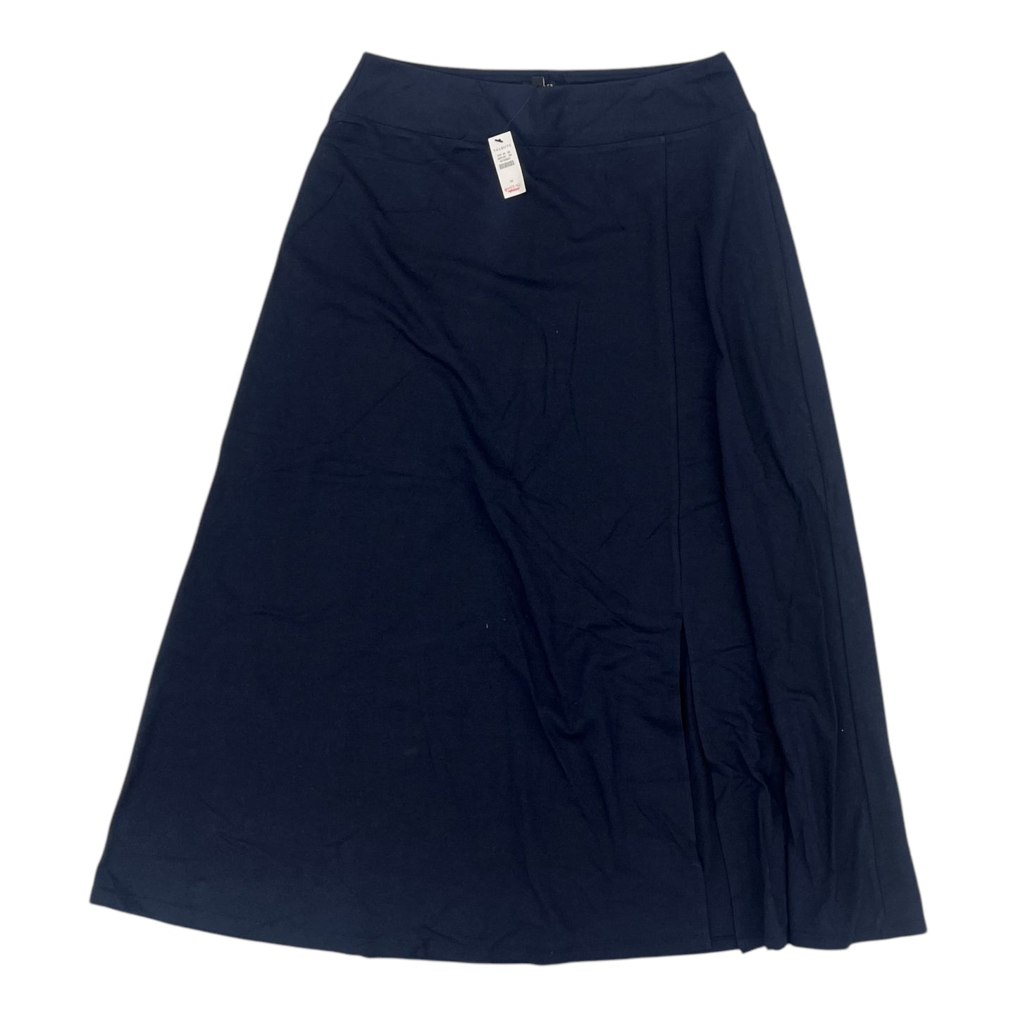 Skirt Maxi By Talbots In Navy, Size:M