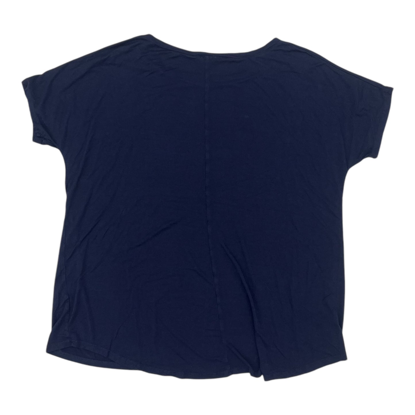 Top Ss By Clothes Mentor In Navy, Size:L