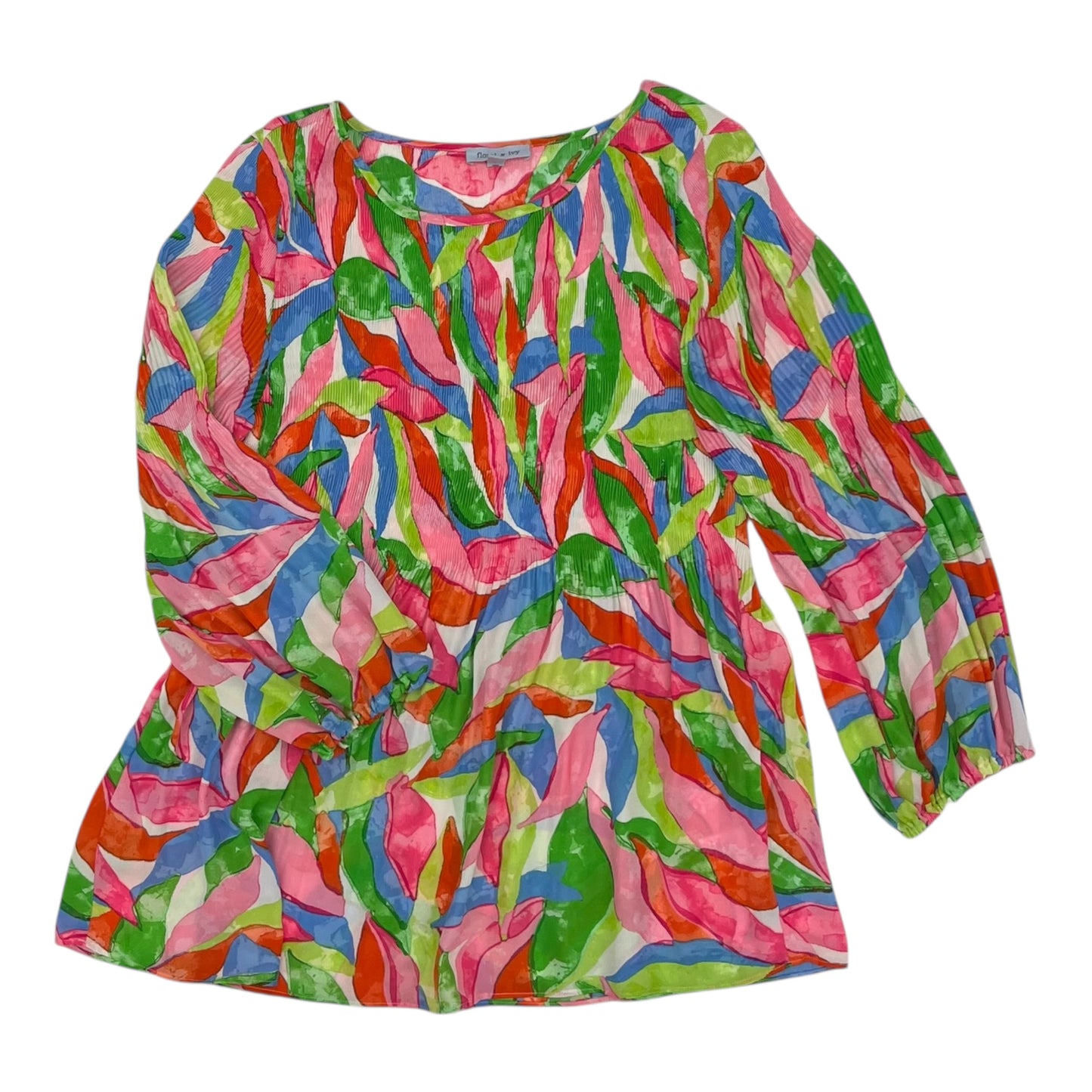 Blouse Ls By Clothes Mentor In Multi, Size:L