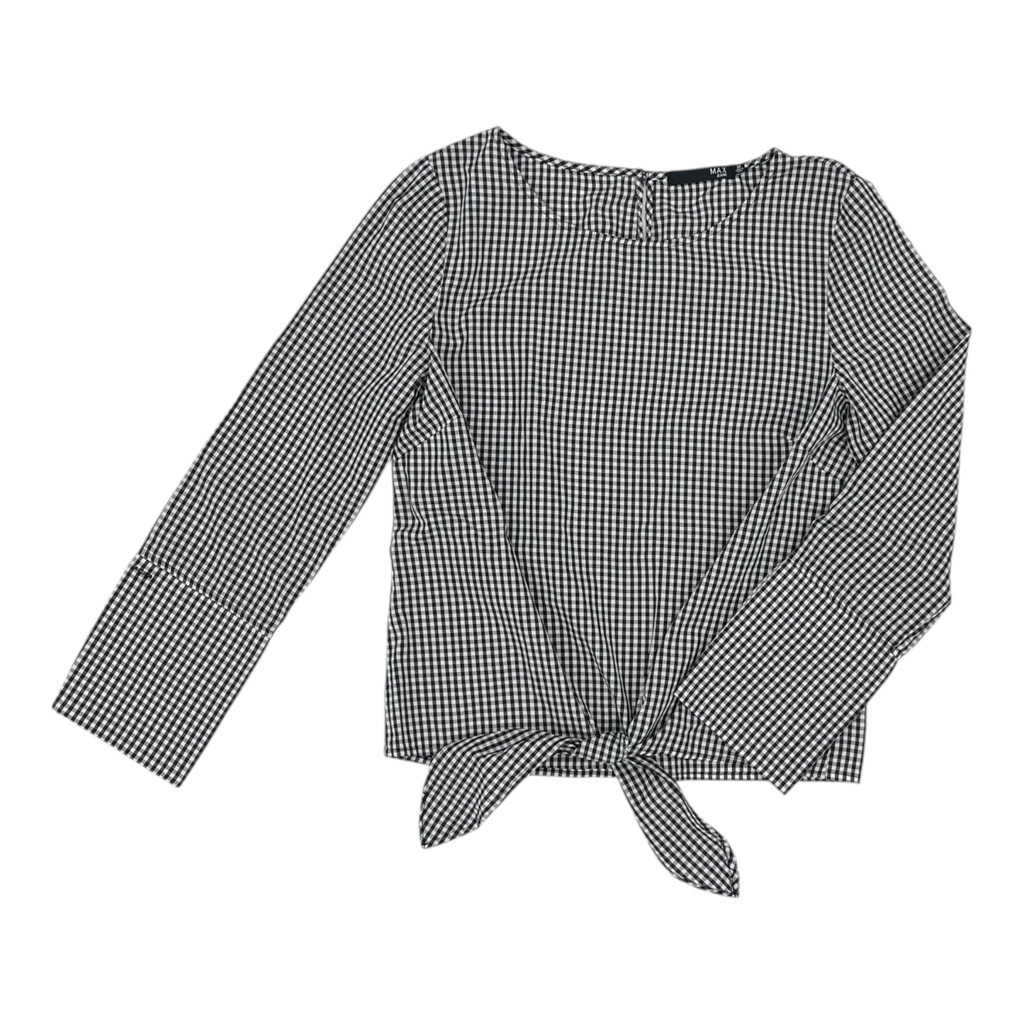 Top Ls By Max Jeans In Black & White, Size:M