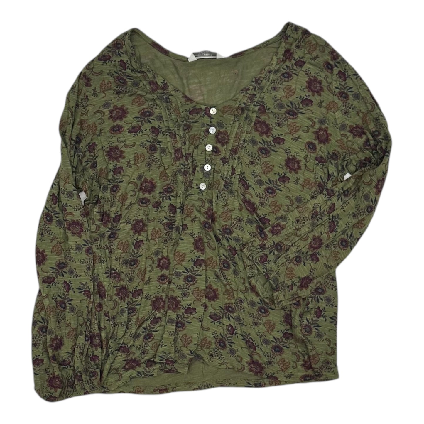 Top Ls By Lucky Brand In Green, Size:S