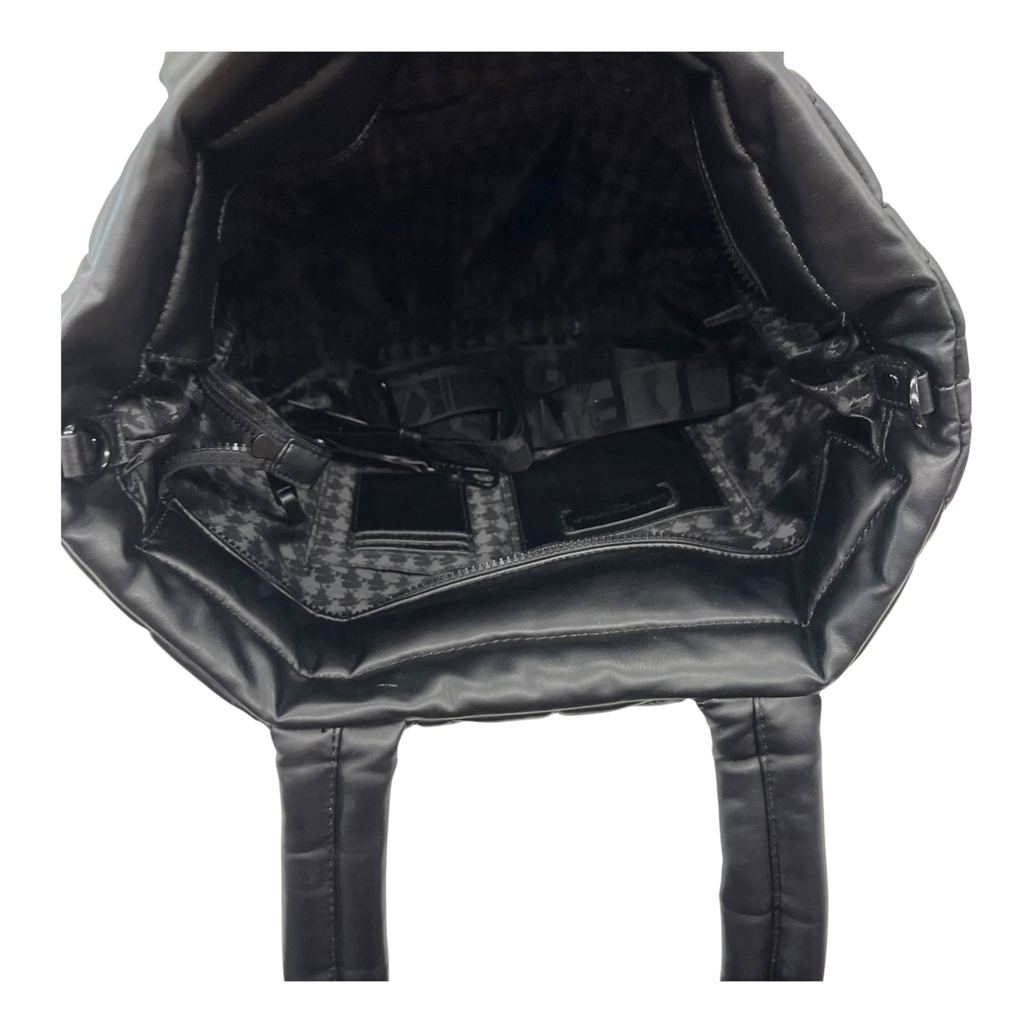 Handbag Designer By Karl Lagerfeld In Black, Size:Large