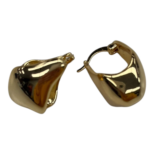 Earrings Hoop By Clothes Mentor In Gold