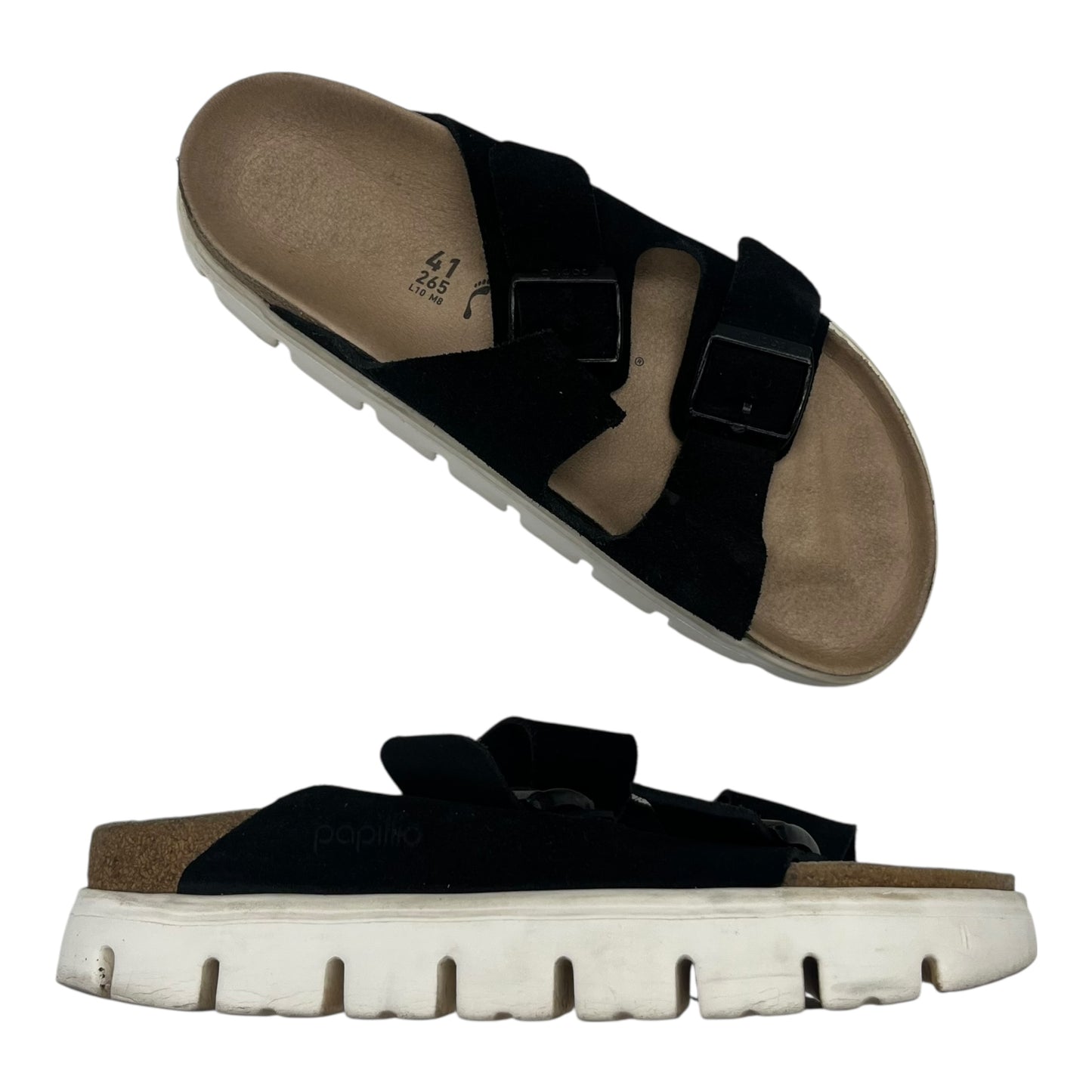 Sandals Flats By Cma In Black, Size:10