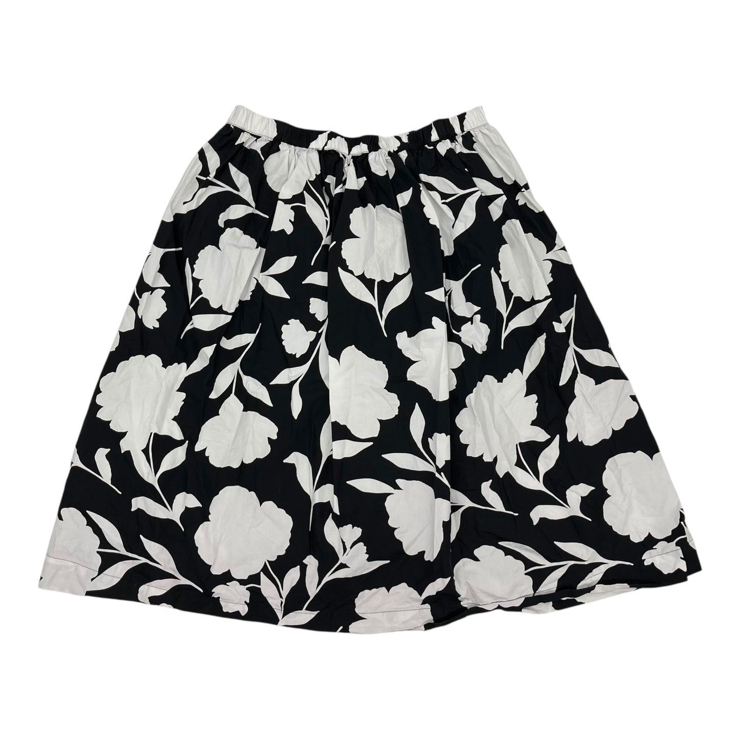 Skirt Designer By Kate Spade In Black & White, Size:L