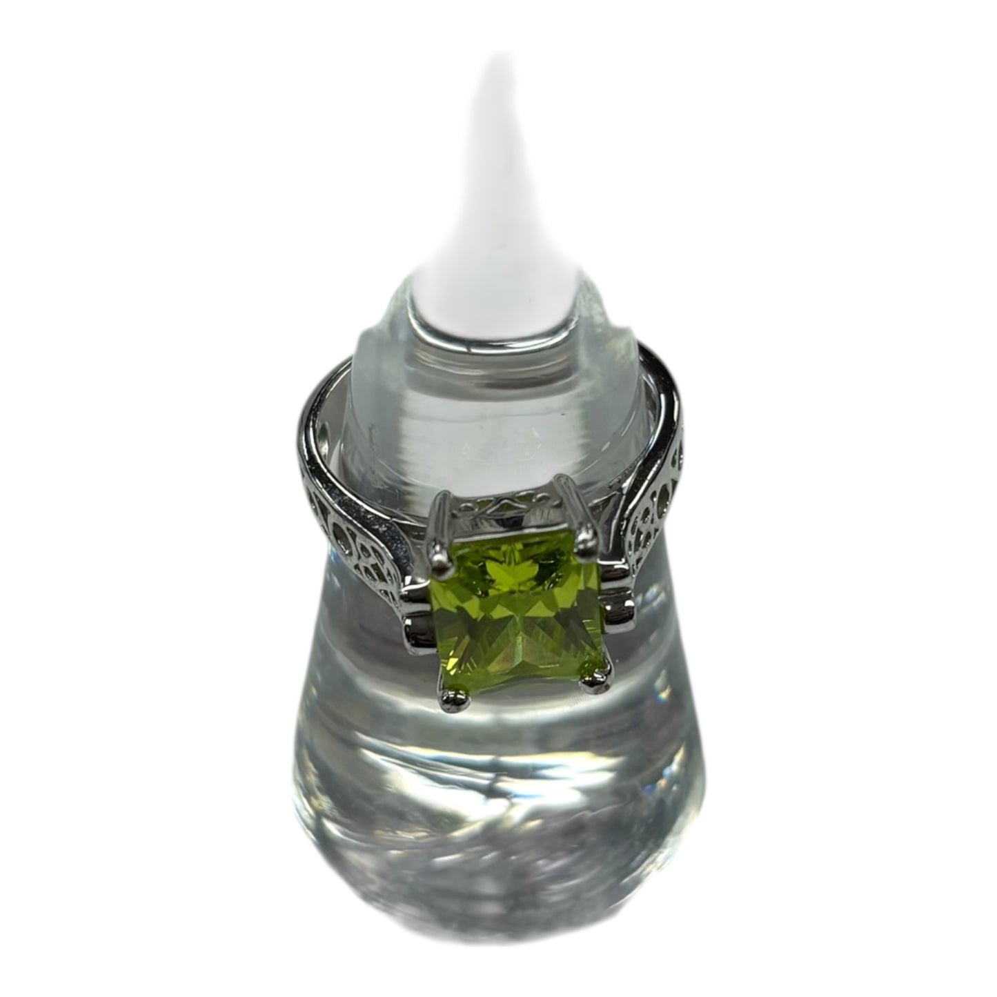 RING STATEMENT by LIA SOPHIA In GREEN, Size: 7