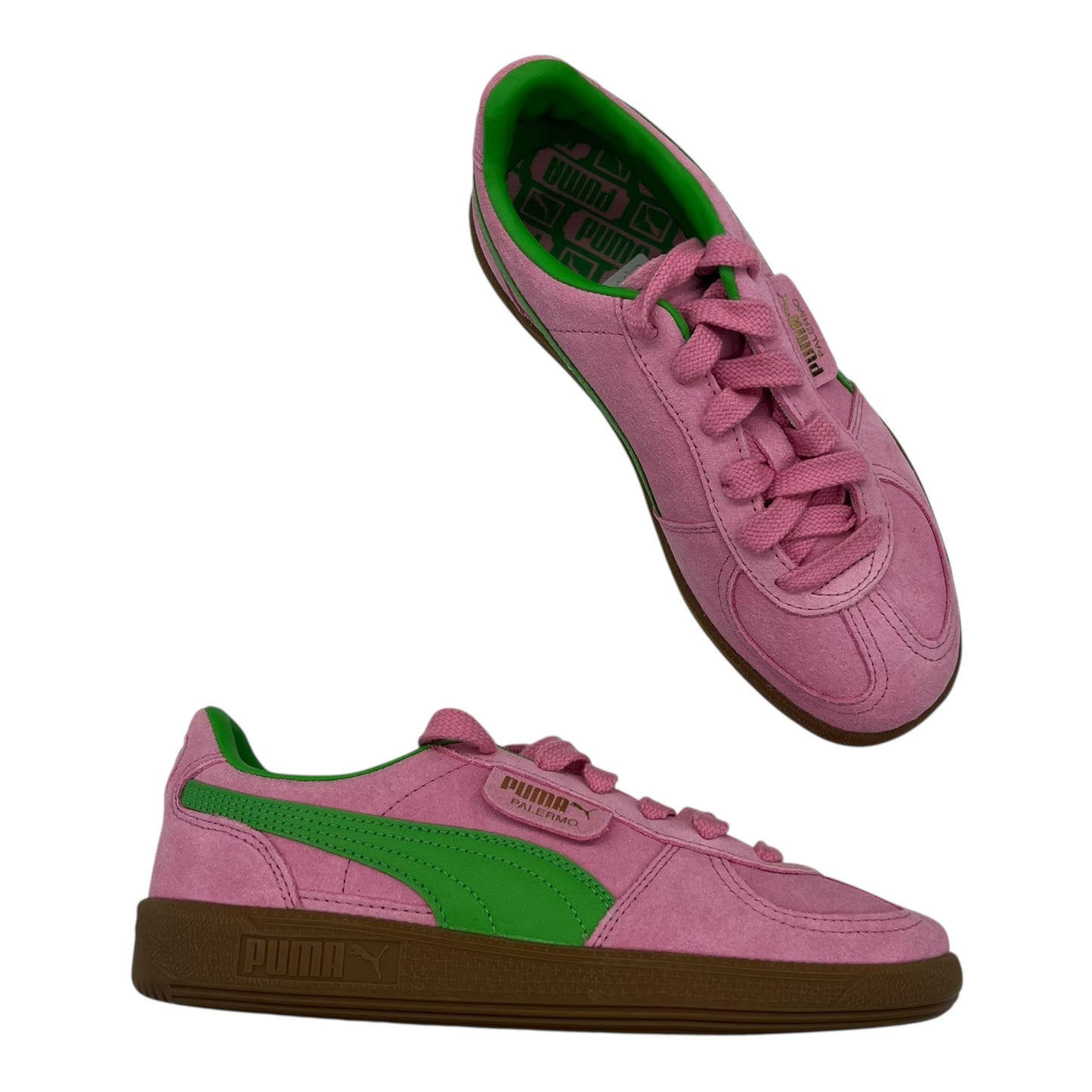 Shoes Sneakers By Adidas In Green & Pink, Size:7