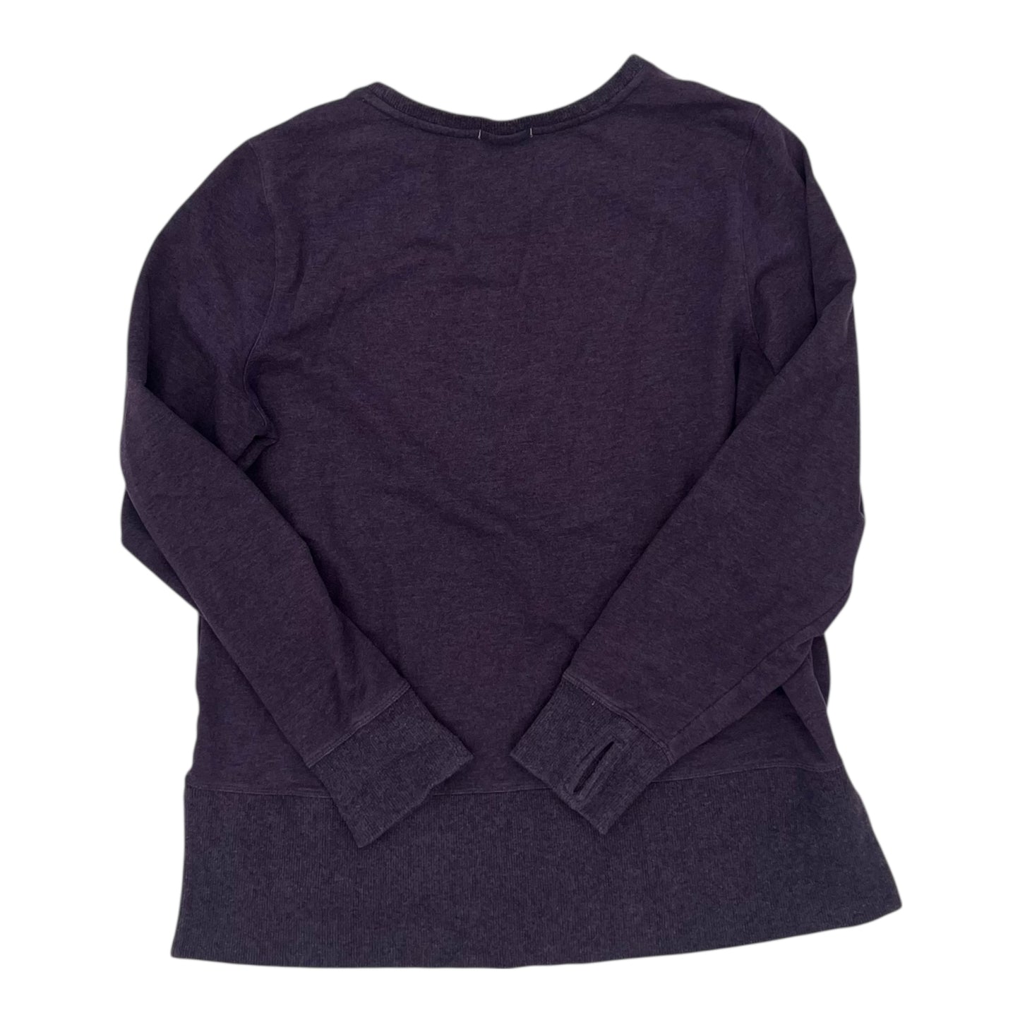 Sweatshirt Crewneck By L.L. Bean In Purple, Size:L