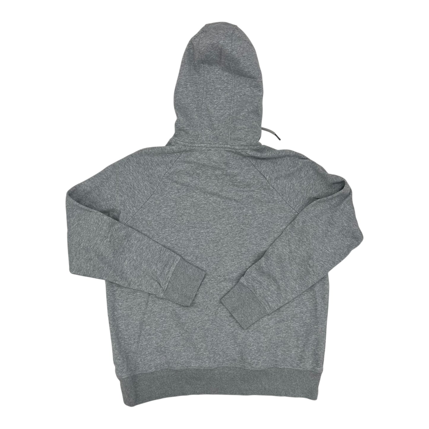 Athletic Sweatshirt Hoodie By Under Armour In Grey, Size:L