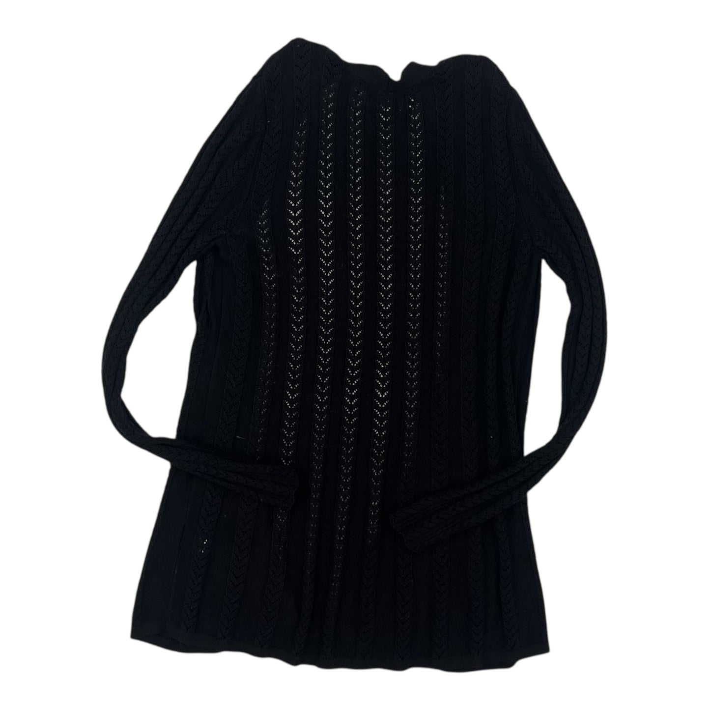 Cardigan By Croft And Barrow In Black, Size:S