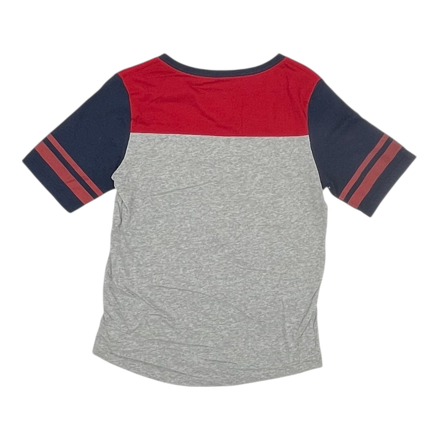 Athletic Top Ss By Nike Apparel In Grey, Size:M