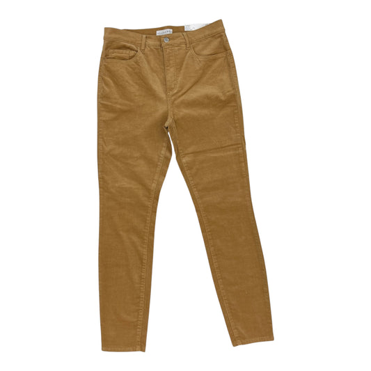 Pants Corduroy By Loft In Tan, Size:8