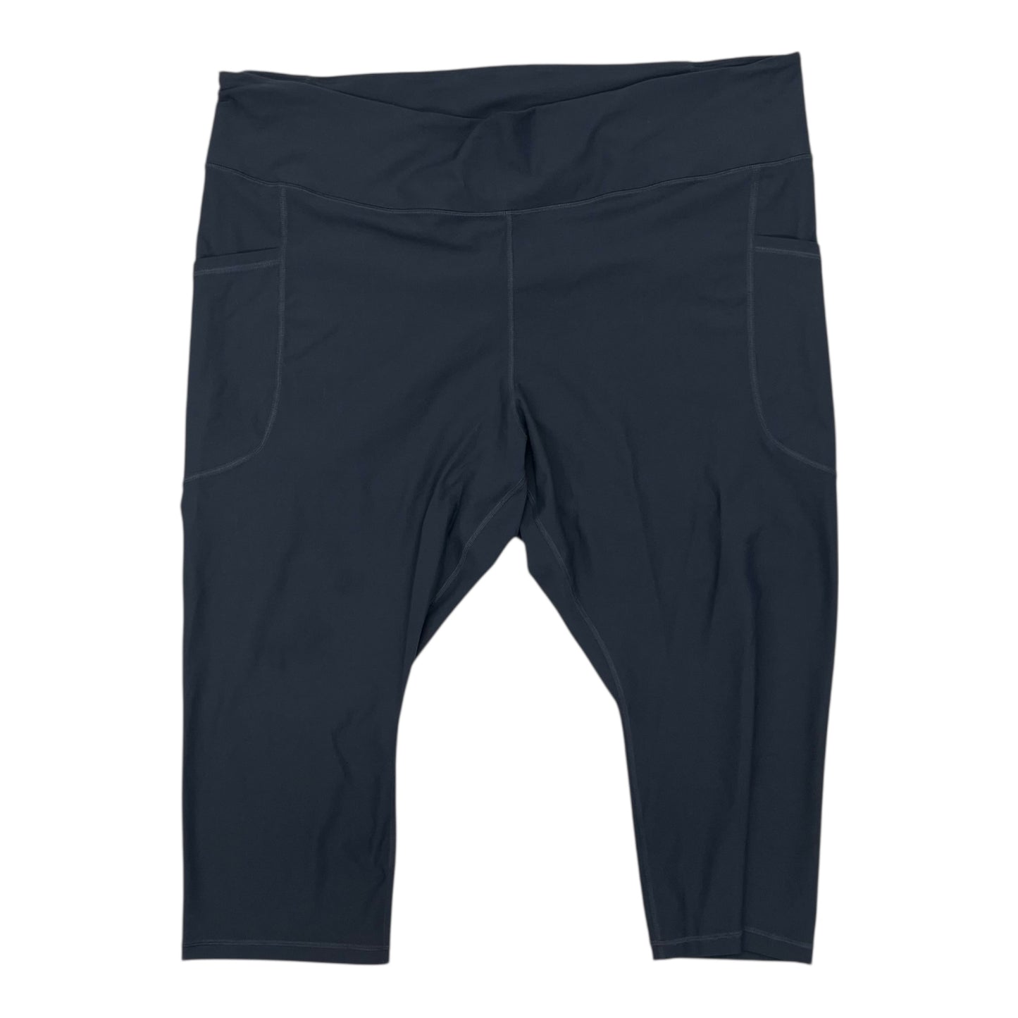 Athletic Leggings Capris By Old Navy In Blue, Size:4X