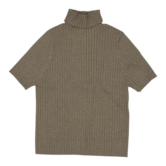 Sweater Ss By Pink Lily In Tan, Size:M