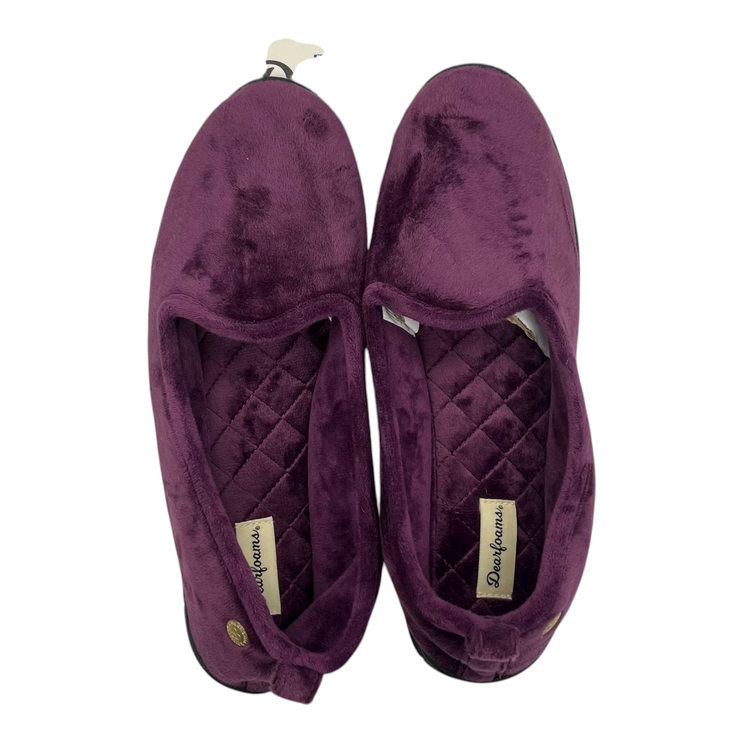 Slippers By Clothes Mentor In Purple, Size:11