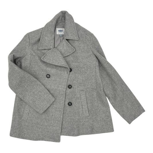 Coat Peacoat By Old Navy In Grey, Size:Xl