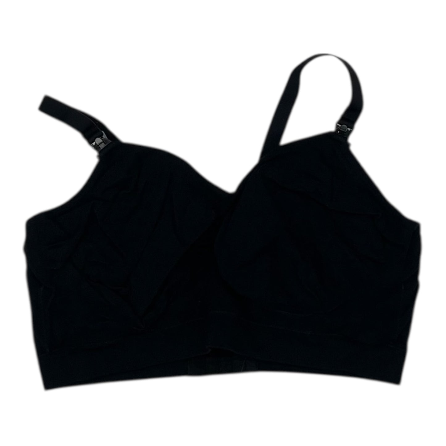 Nursing Bra By Cmc In Black, Size:Xxl