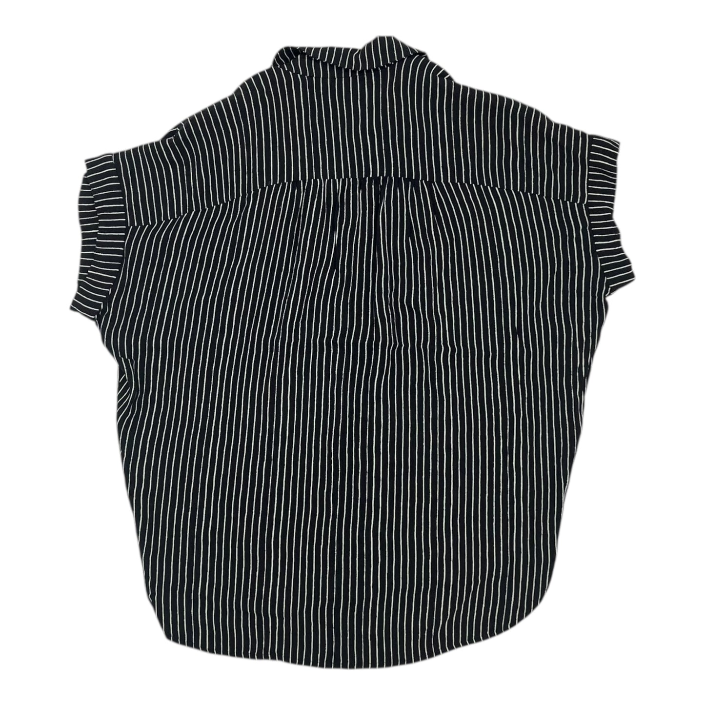 Blouse Ss By Madewell In Black & White, Size:S