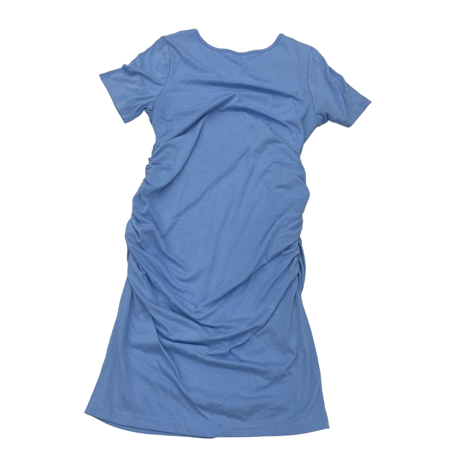 BLUE MAT DRESS by CLOTHES MENTOR Size:S