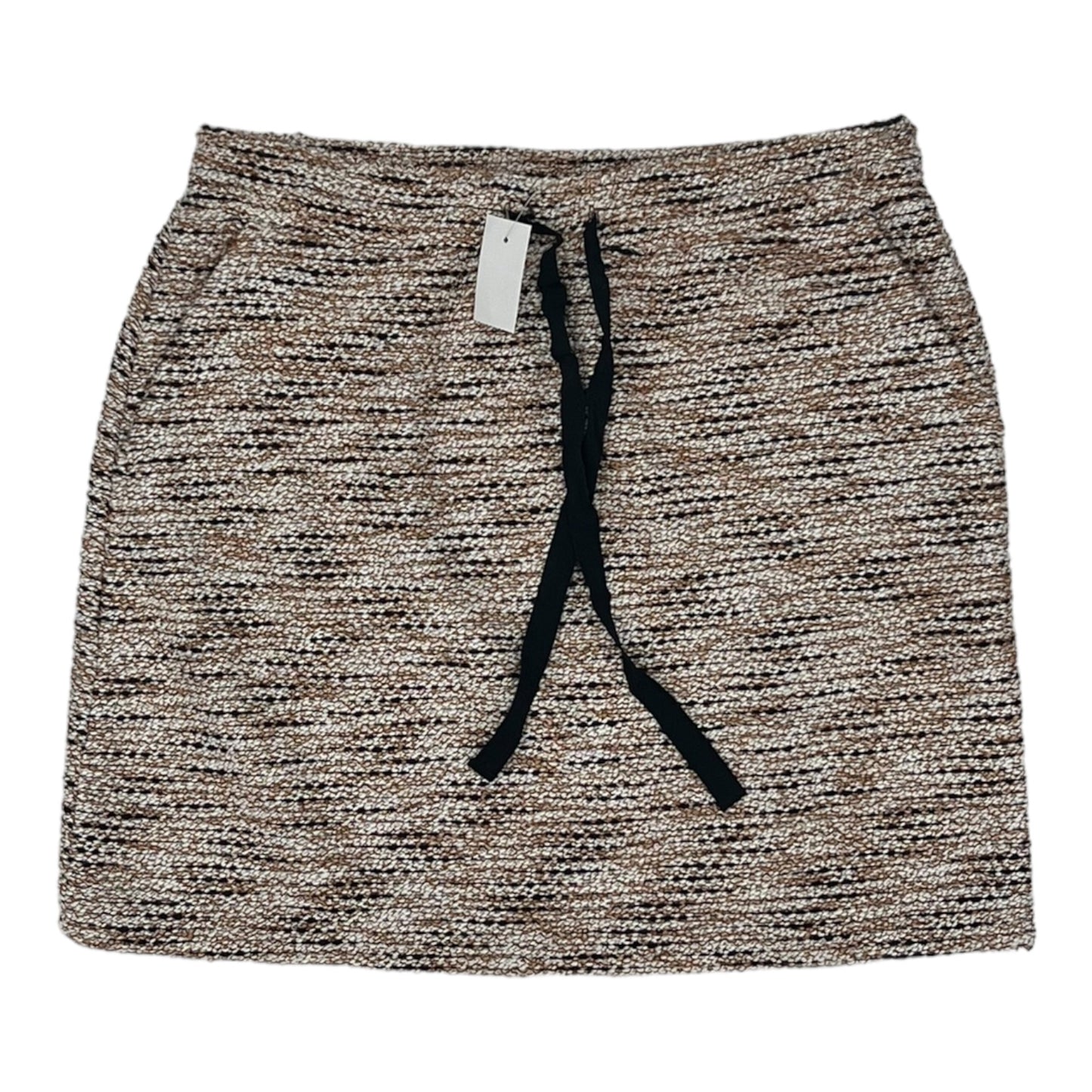 BROWN SKIRT MINI & SHORT by LOFT Size:M