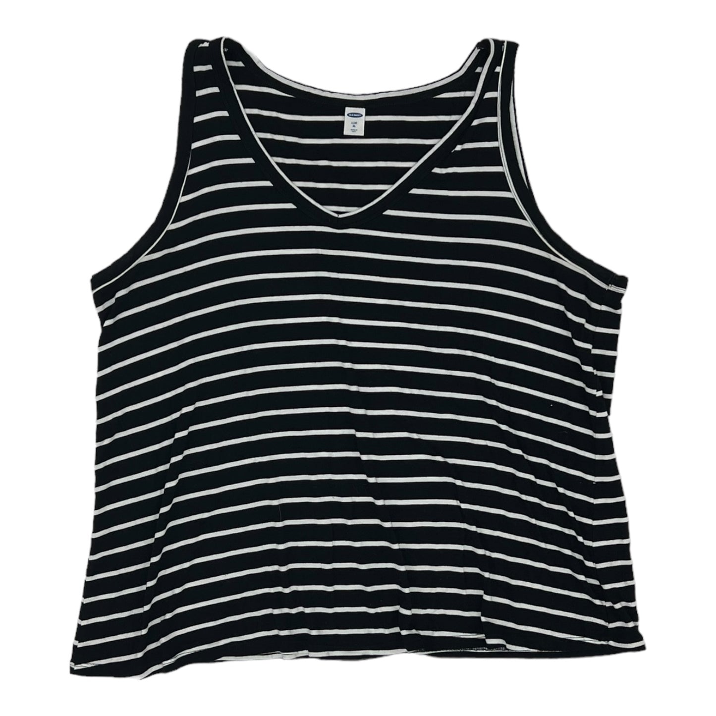 BLACK & WHITE TANK TOP by OLD NAVY Size:XL