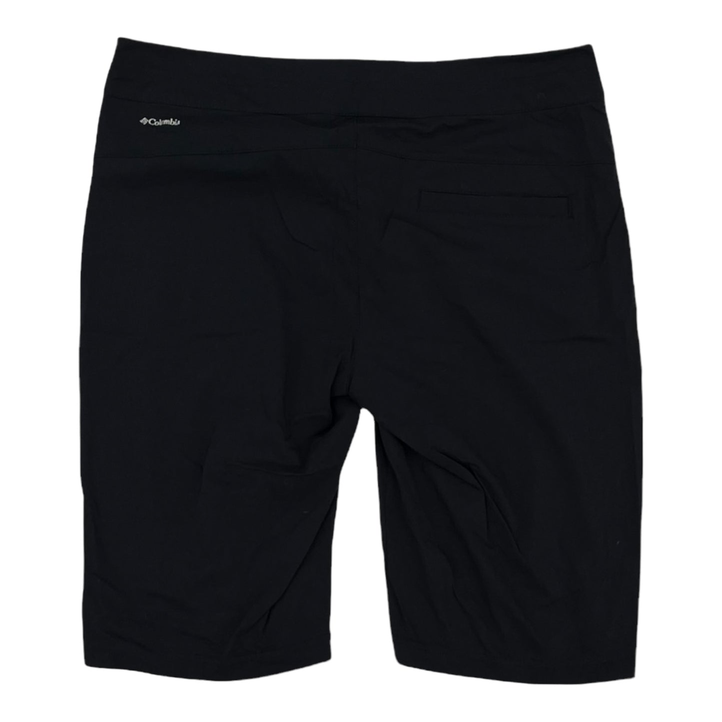 BLACK ATHLETIC SHORTS by COLUMBIA Size:L