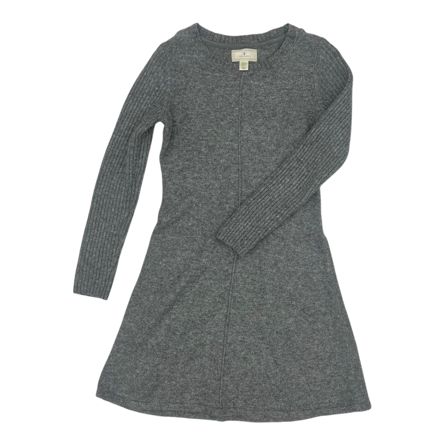 Dress Sweater By Ruby Rd In Grey, Size:S
