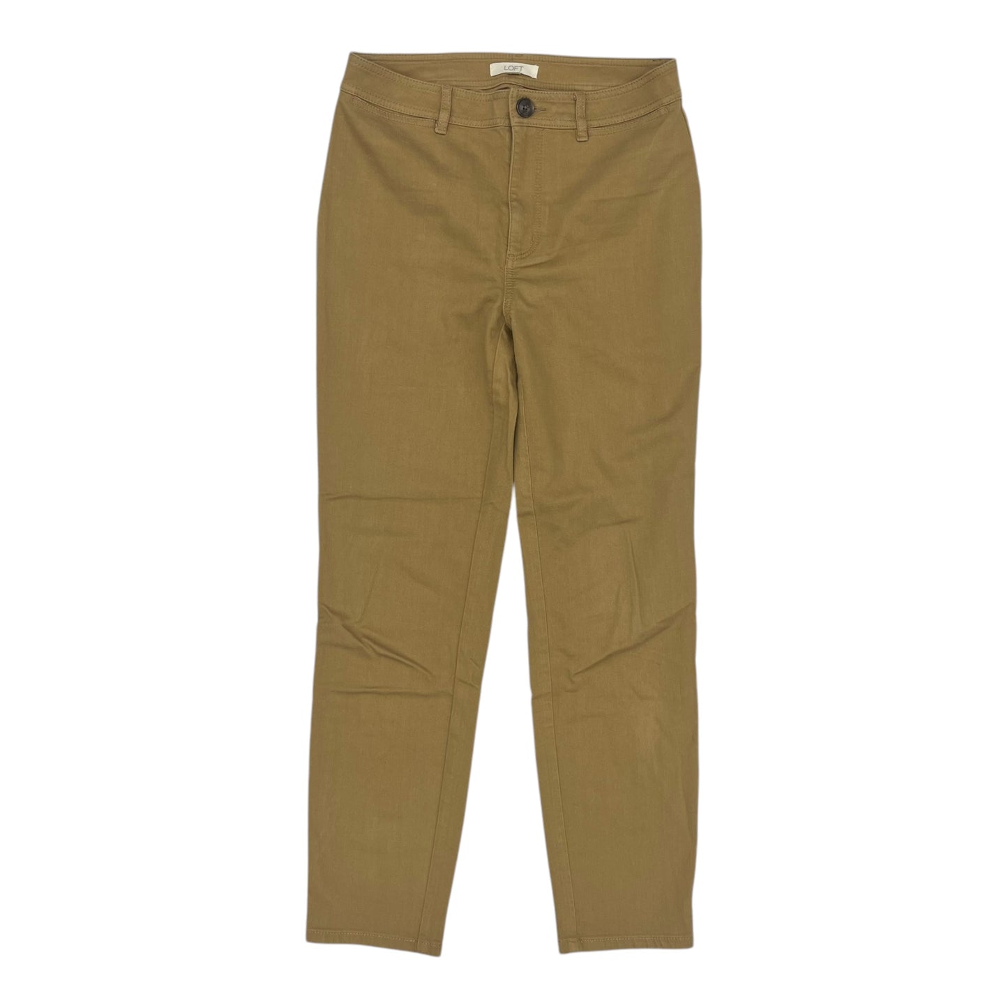 Pants Chinos & Khakis By Loft In Tan, Size:4