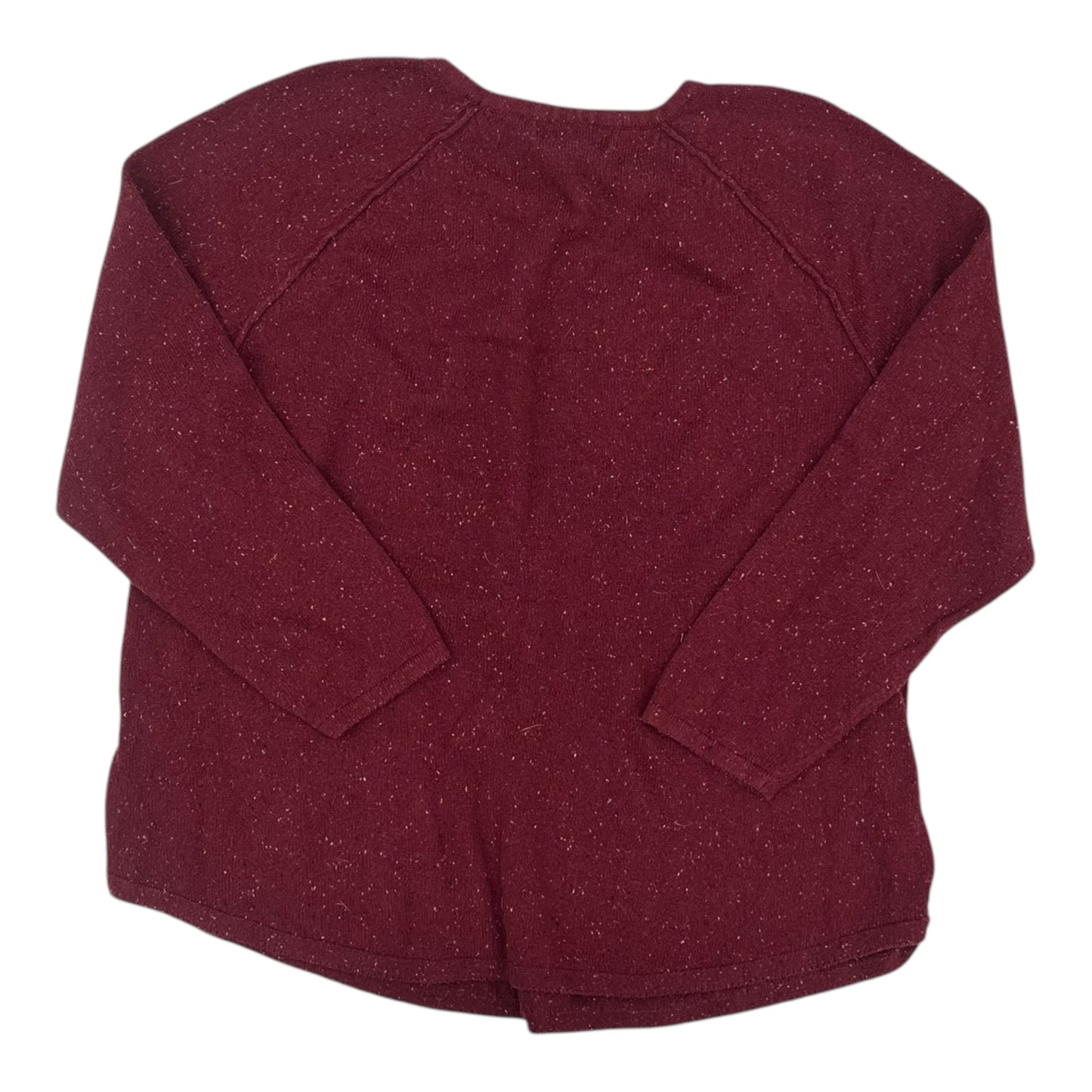 Top Ls By Karen Scott In Maroon, Size:3X