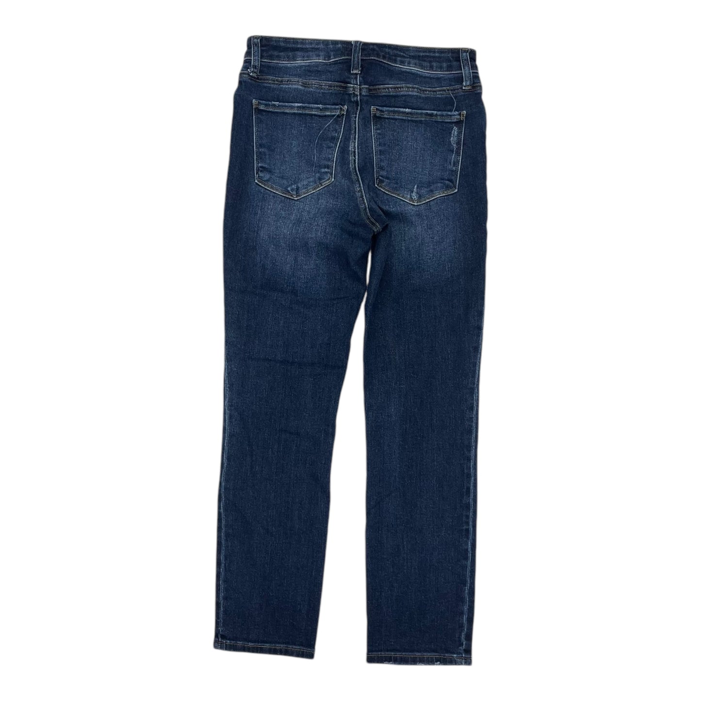 Jeans Straight By Kut In Blue Denim, Size:2