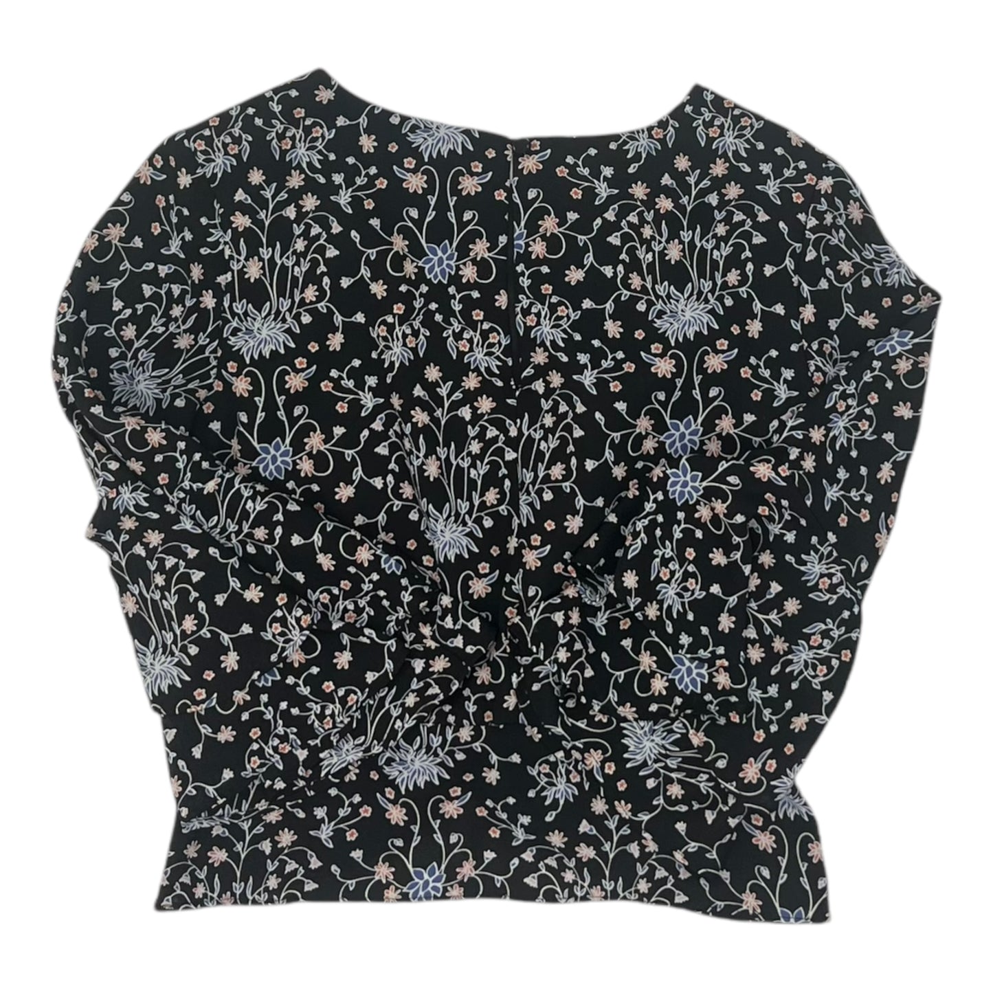 Blouse Ls By Clothes Mentor In Black, Size:L