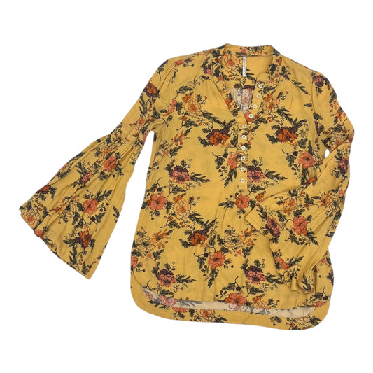 Top Ls By Free People In Yellow, Size:Xs