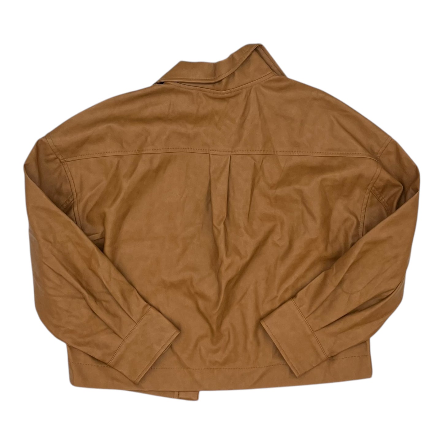 Jacket Other By Clothes Mentor In Brown, Size:Xs
