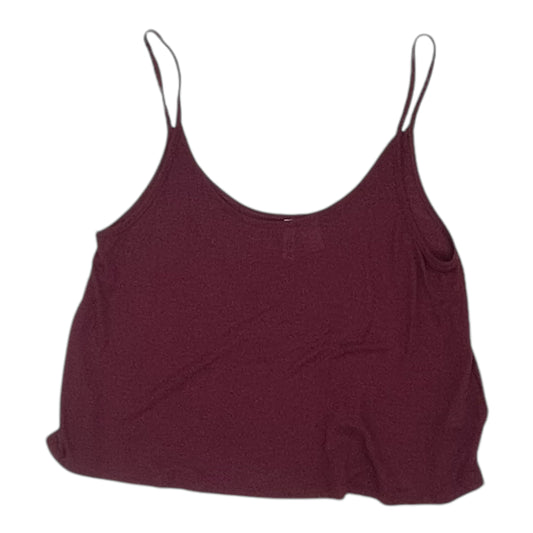 Tank Top By Divided In Red, Size:M